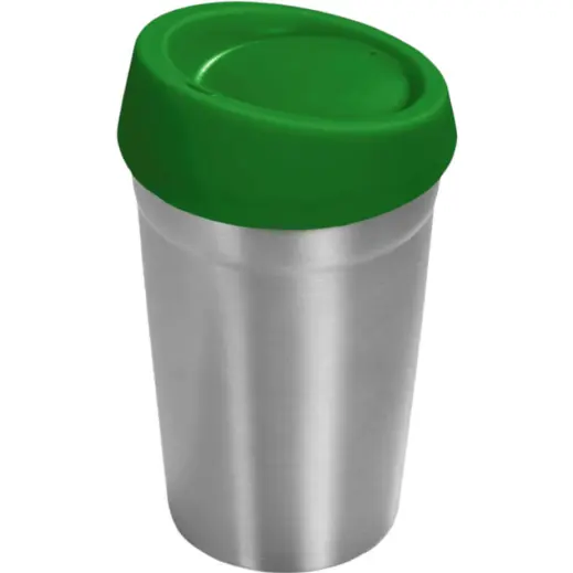 Kooshty Go-Jo Stainless Steel & Plastic Double-Wall Tumbler Green